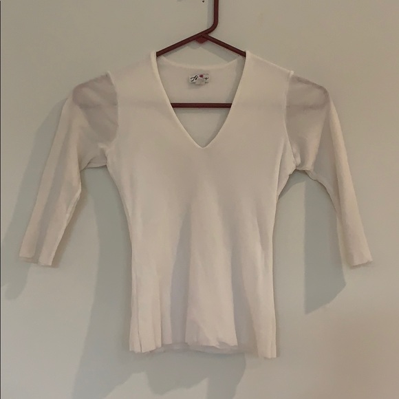 Stretchy long sleeve t - Picture 1 of 6